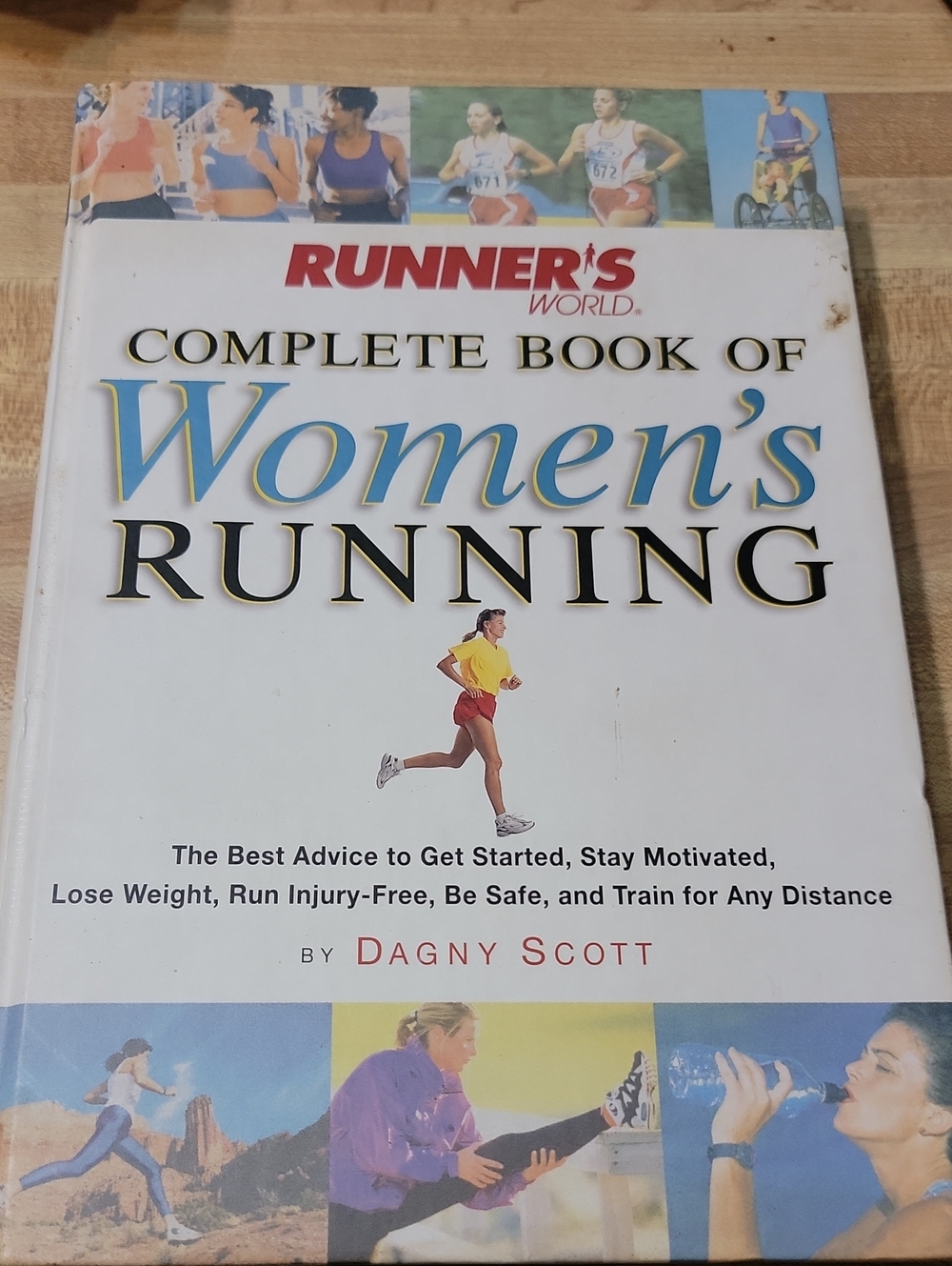 Complete Book of Women's Running - White and Blue Cover